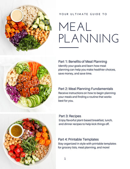 Meal Planning Simplified eBook